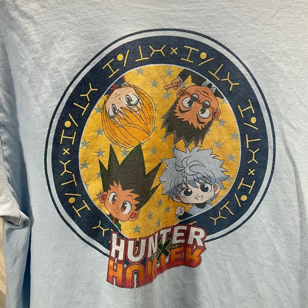 Hunter x Hunter‎ Anime Character Circle Graphic T-Shirt Light Blue XL - Picture 2 of 4